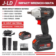 Impact wrench APR 48S JAPAN TECHNOLOGY mesin pembuka baut ban mobil motor CVT batrei cordless