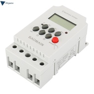 HCYEOU Digital Timer, 12V 220V Timer Switch, Durable Display Relay 110V 25A Electrical Device Timer 