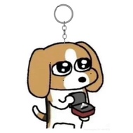 Beagle dog keychain in many funny shapes