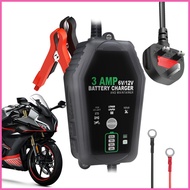 Car Battery Maintainer Charger Car Battery Charger Maintainer 6V and 12V Button Control Automotive B