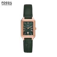 Fossil Women's Raquel Analog Watch (ES5366) - Quartz, Rose Gold Case, Rectangular Dial, 12 MM Multi 