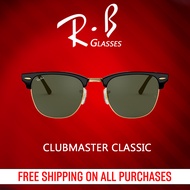 RB Clubmaster - RB3016 W0365 แว่นกันแดด R-a-y B-n-a ไซส์ 51mm sunglasses.