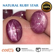 Batu Natural Permata Ruby Star Asli Natural Batu Alam