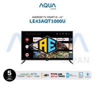 Murah LED TV AQUA 43 inch LE43AQ1000U 43AQT1000 Android Smart Digital FHD TV