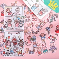 Girl's Life Sticker Pack (40 PIECES PER PACK) Goodie Bag Gifts Christmas Teachers' Day Children's Day