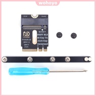 M.2 A+E To NVME SSD Adapter A/E Key To M Key PCIE 4.0 Riser Card M2 WIFI Interface NGFF A+E-Key Male