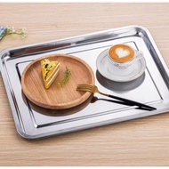 (25x35x7cm) Stainless Steel Tray/ Square Stainless Steel Tray