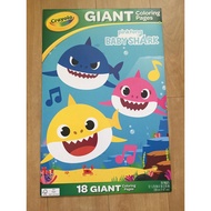 Crayola Giant Coloring Pages - Baby Shark