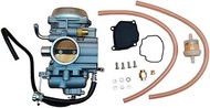 Carburetor Carb Compatible with Suzuki Quadrunner 500 LT-F500F LTF500F 1998 1999 2000 2001 2002 Comp