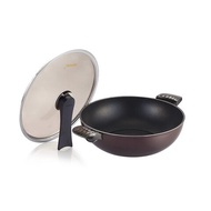 HC 3900-0292 32CM IH DIAMOND CHEF WOK WITH LID