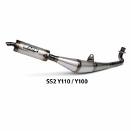 AHM Exhaust Yamaha SS2 SSTWO Y110 Y100 Sport 100 Mate 100 Standard Racing varnish plate