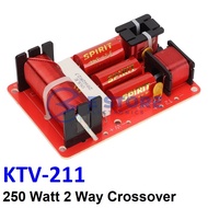 KTV 211 2-Way Crossover for Professional Speakers, 3300Hz Frequency Point, 250W, Applicable Speaker 
