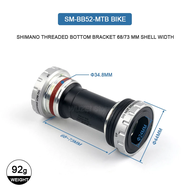 ชิมาโนะ DEORE XT SLX SAINT ขายึด SM-BB52/MT501/BBR60/MT500/ 68/73 Mm BSA BB MTB Road สำหรับ M5100 M6
