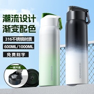 Men Large Capacity 316 Stainless Steel Thermos Cup Car Direct Drinking Tea Cup Student Outdoor Drink
