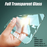 For OPPO A53 / OPPO A93 / OPPO Reno4 F / OPPO Reno 4 Full Cover Tempered Glass Clear Full Adhesive 9H Edge to Edge Tempered Glass