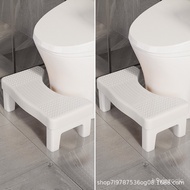 【TikTok】Toilet Stool Toilet Seat Foot Toilet Foot Stool Heighten and Thicken Toilet Ottoman Household Storage Stool