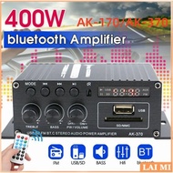 Power Amplifier Bluetooth Amplifier Car AK370 BASS Dsp Amplifier Car Amp 400W Audio Amplifier