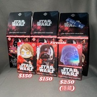 隱藏版 全新未開袋 星球大戰 黑武士 Anakin Skywalker Star Wars mandalorian 盲盒 Captain Rex 白兵 dark side 發光 cosbi bobbl