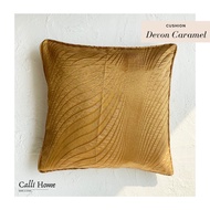 Sofa Cushion Cover/Cushion Cover Size 45X45 Cm "Devon Caramel"
