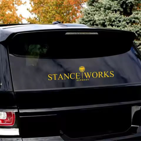 Tri Mishki H1051 60*13.2CM eagle stance works germany car sticker Vinyl Decals Motorcycle Accessorie