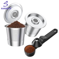 greatbuy666-2 Pack Reusable K Cups Reusable Coffee Pods for 1.0/2.0 with Coffee Spoon No -Free K Cup