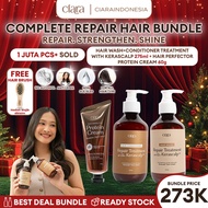 SAMPO Ciara Hair Wash X Conditioner Repair Treatment With Hardcalp X Hair Perfector Protein Cream dr