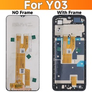 Techparts LCD For Vivo Y03 / Y03T + Screen parts + Free screwdriver set + Glue