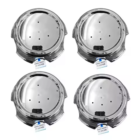 For Toyota Land Cruiser 1998-2002 4700 LC100 FZJ100 UZJ100 4Pcs 42603-60250 Chrome Wheel Center Cap 
