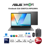 ASUS Vivobook S16 S3607CA-RP519WA Core Ultra 5 255H/16GB/512GB/16"/Win11+Office (Matte Gray)