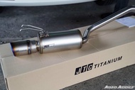 ท่อไอเสีย ชุดท่อตรงรุ่น Jazz GE Super Sport jtc Titanium