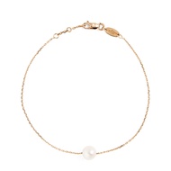 Redline Rose Gold and Pearl Sensuelle Akoya Chain Bracelet
