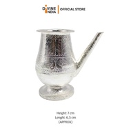 German Silver Jhari | Karwa Pot | Lota for Pooja | Home Decor, and Door Gift - Puja Essentials, Diwa