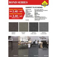 [READY STOCK] PER SQFT / BOND SERIES CARPET TILES KARPET PEJABAT OFFICE - 24PCS/64.8SQFT