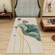 Tea Room Living Room Carpet Wear-Resistant Meditation Mat Knock Big Head Mat Big Worship Mat Lotus W