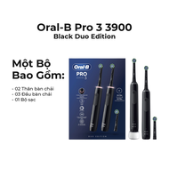 Bàn Chải Đánh Răng Điện Oral-B Pro Series 3 - 3 Chế Độ Làm Sạch Chế Độ Chải 3D-Action Cảm Biến Áp Su