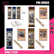 <設有實體舖> 26年4月預訂！全新未使用 遊戲王 怪獸之決鬥 Artwork Series 迷你掛軸 三幻神 太陽神之翼神龍 / 利斯克之巨神兵 / 奧西里斯之天空龍 (連限定OCG卡)