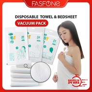 One Time Used Disposable Travel Towel Bedsheet Vacuum Packaging Pillow Case Quilt Cover Single Queen