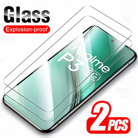 2Pcs Tempered Glass Screen Protector For Realme P3 5G Screen Glass RealmeP3 Ultra RealmeP3Ultra P 3 
