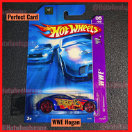 Hot Wheel WWE Hogans Car Sir Ominous WWE Series Collection Hotwheels kereta WWE Diecast Car Blue Mod