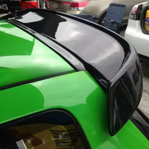 High Quality M Style Carbon Trunk Lip Spoiler Fit for Civic EG EG6 1992-1995 Auto Upgrade Parts