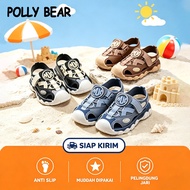 POLLYBEAR Anti-Slip Comfortable Lightweight Outdoor Mountain Sandals for Boys and Girls 3-12 Years Y