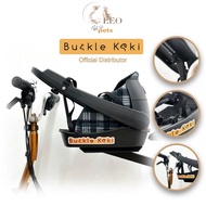 [SG Instock] Buckle Kaki Pet Seat Mount Bicycle Pet Seat Dog Cat Suitable | Pet Bike Carrier