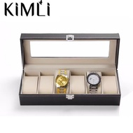 KIM LI 3Grid/4Grid/ 5Grid/6Grid Leather Watch Box