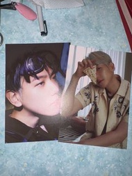 Exo bbh 邊伯賢 postcard