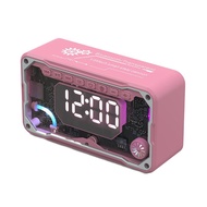 Speaker Bluetooth universal multifungsi dengan speaker ganda meriam mecha transparan subwoofer speak