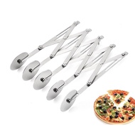 Stainless Steel Pizza & dough Cutter Pemotong Pizza & Dough Biskut