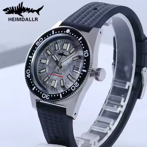 Heimdallr Mens Diver Watches Men Automatic Watch 62mas Mechanical Wristwatch 300M Waterproof Luminou