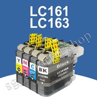 Compatible Brother LC163 LC161 ink LC 161 LC 163  ink cartridge for Brother DCP-J152W J552DW J752DW 