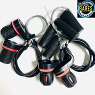 Unicycle 3 x 6 - 7 Speed Alloy Shifter Set / Right and Left Vespa Shifter