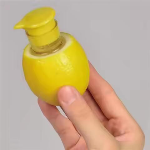 New-8X Lemon Mini Squeezer, Screw Top Lemon Juicer, Lemon Squeezer Manual Plastic, Lemon Juicer, Jui